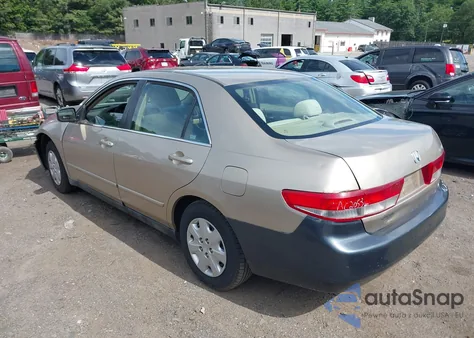 2003 Honda Accord 2.4 Lx from USA, damaged, VIN 1HGCM56333A071516